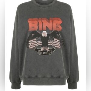 Anine Bing vintage Eagle sweatshirt, vintage style
